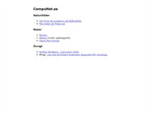 Tablet Screenshot of compunet.se