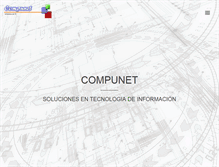 Tablet Screenshot of compunet.mx